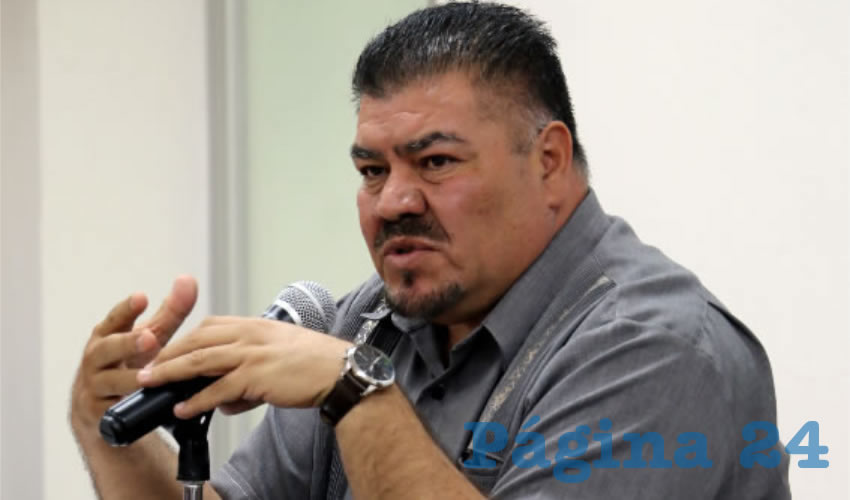 Mario Armando Valdez Herrera, secretario general de la Sección uno del SNTE