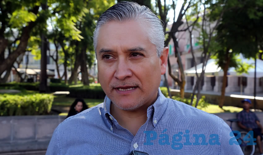 Julio César Medina Delgado, titular de la SMAE (Foto: Eddylberto Luévano Santillán)