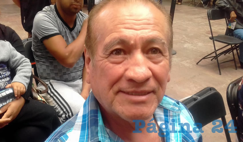 Roberto Pedroza Campos, vecino del fraccionamiento Estaci&oacute;n de Arellano
