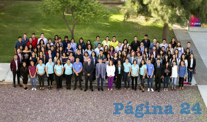 Fueron bienvenidos 197 estudiantes que se reincorporaron a la UAA y 67 alumnos visitantes de México, Europa y Sudamérica