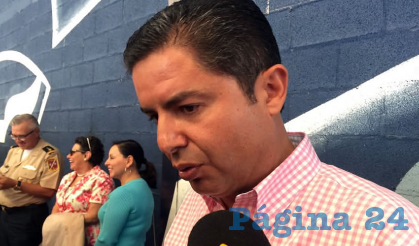 Enrique Flores Mendoza, presidente municipal de Guadalupe (Foto: Alberto Núñez Hernández)
