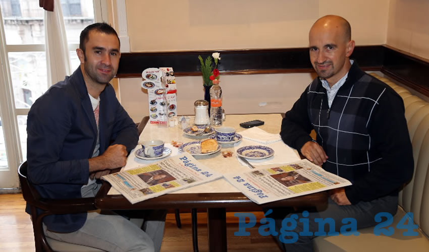 En el restaurante Quality Inn almorzaron Jesús Maya López, Luz María García Hernández y el diputado panista Francisco Martínez Delgado