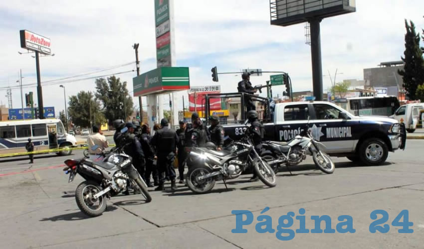 La policía municipal