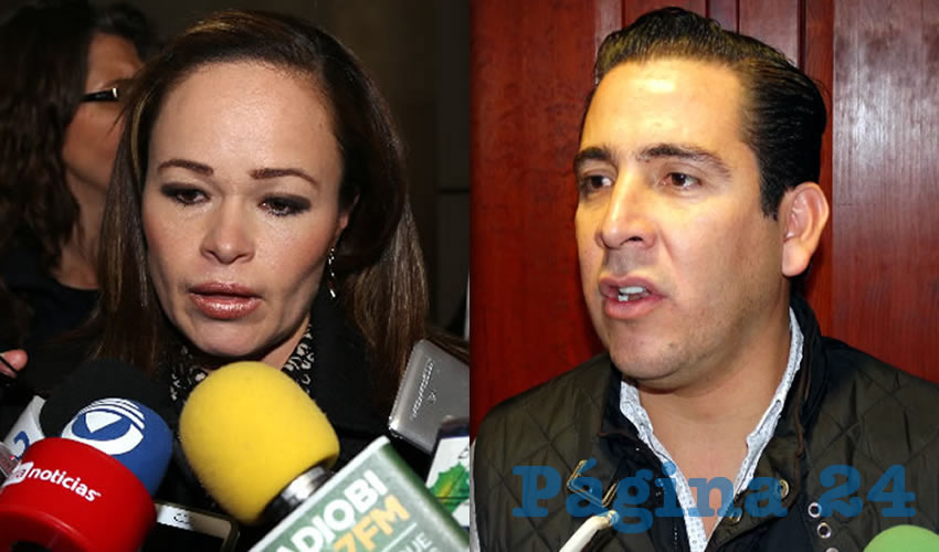 Martha Elisa González Estrada, legisladora local | Gustavo Alberto Báez Leos, legislador local