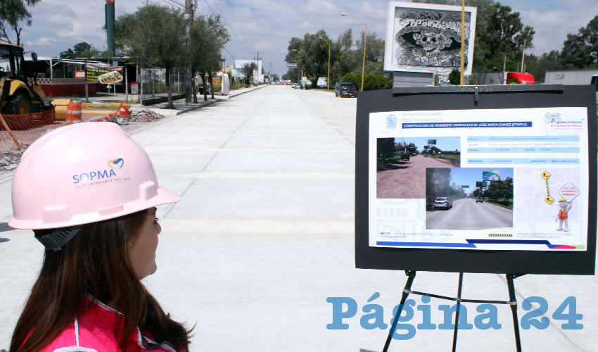 Marco Antonio Licón Dávila detalló que las obras realizadas se están efectuando con materiales de primera calidad, como el concreto hidráulico