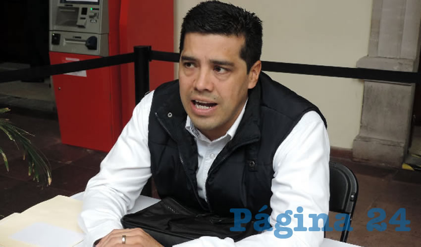 Leonardo Montañez Castro, secretario del Ayuntamiento (Foto: Esteban Bonilla)
