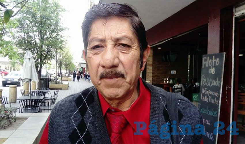 Refugio Marín Ruiz, secretario general de la CROC