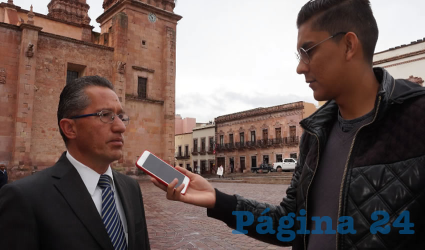 Marco Vargas Duarte, vocero en materia de Seguridad Pública, (Foto Merari Martínez Castro)