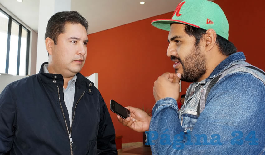 Iván de Santiago Beltrán, ex diputado local por el Partido de la Revolución Democrática (PRD) (Foto Merari Martínez Castro)