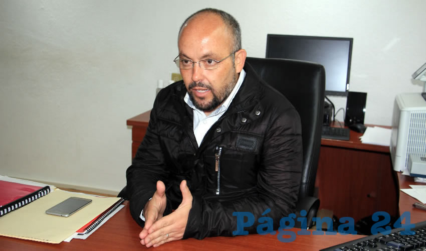 Everardo Ramírez Aguayo, comisionado ejecutivo de atención integral a víctimas (Foto Rocío Castro)