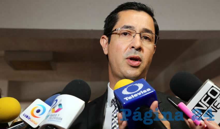 Luis Fernando Landeros Ortiz, consejero presidente del IEE
