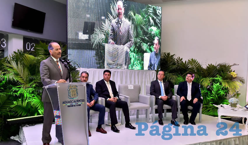 El gobernador Martín Orozco Sandoval señaló que a 10 meses de su gestión, Aguascalientes es un estado más fuerte y sólido