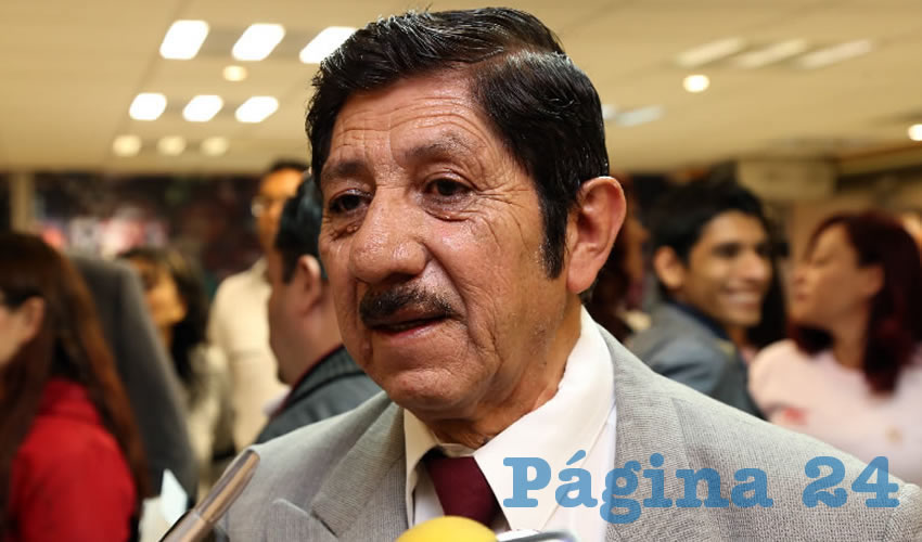 Refugio Marín Ruiz, secretario general de la CROC en Aguascalientes