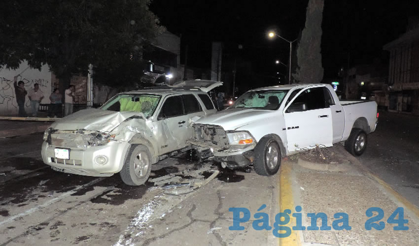 La patrulla de Fernando Esparza &ldquo;Nitro&rdquo;, que embisti&oacute; a tres veh&iacute;culos y tir&oacute; un poste que da&ntilde;&oacute; a otro carro
