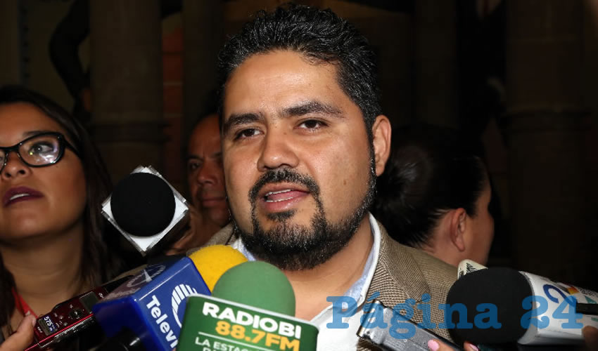 Iván Alejandro Sánchez Nájera, legislador local (Foto: Eddylberto Luévano Santillán)