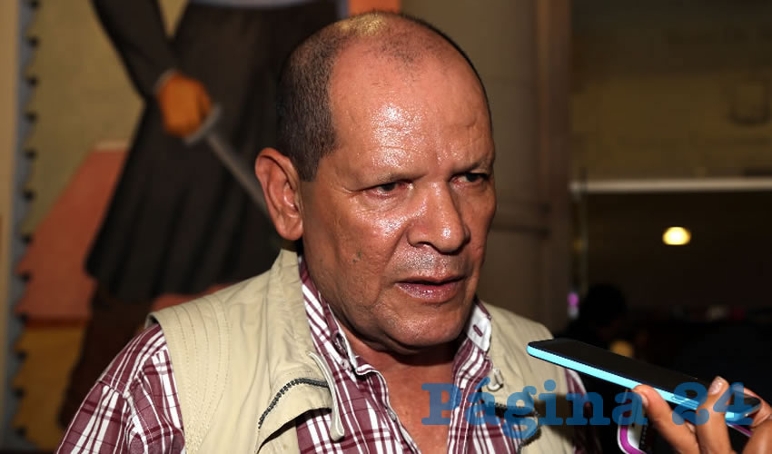 Xicoténcatl Cardona Campos, presidente de la Asociación Migrantes Organizados (Foto: Eddylberto Luévano Santillán)