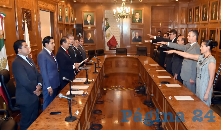 Martín Orozco Sandoval encabezó la instalación del Consejo Auxiliar del Notariado del Estado