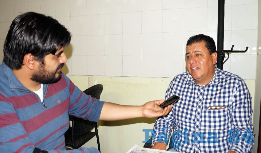 Fernando Galván Martínez, integrante del Comité Estatal del Partido de la Revolución Democrática (PRD) y líder estatal de la corriente Galileos (Foto Merari Martínez Castro)