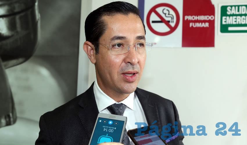 Luis Fernando Landeros Ortiz, consejero presidente del IEE