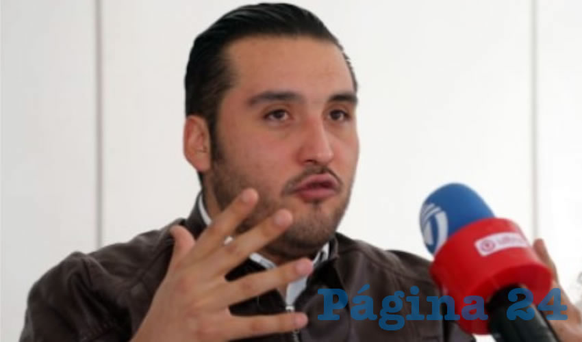 Aldo Ruiz Sánchez, dirigente estatal del partido Morena