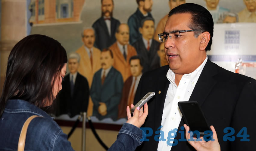 Juan Guillermo Alaniz de León, legislador local (Foto: Eddylberto Luévano Santillán)