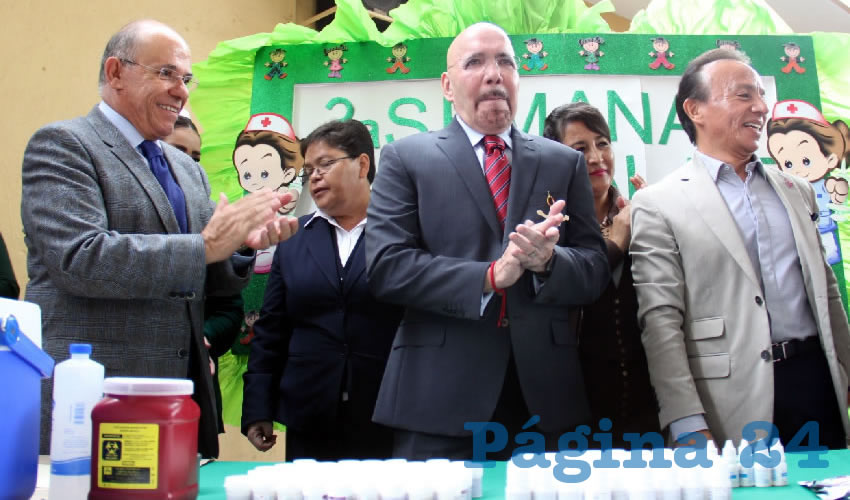 Delegado del ISSSTE, Juan Fernando Palomino Topete, participa en el inicio de la Tercera Semana Nacional de Salud
