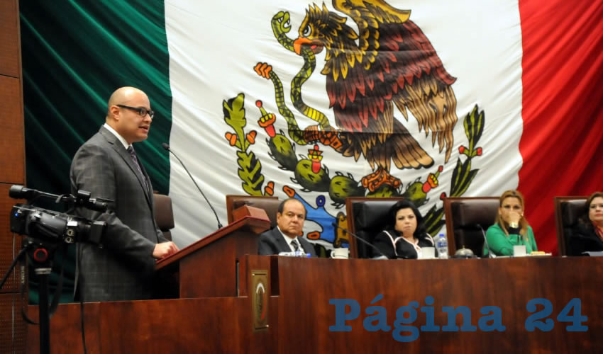 Francisco Murillo Ruiseco, Procurador General de Justicia: 541 asesinatos y 53 secuestros en Zacatecas en lo que va del año (Foto Merari Martínez Castro)