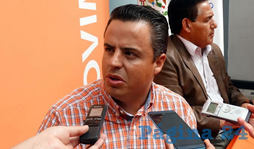 Jaime Dur&aacute;n Padilla, coordinador estatal de MC (Foto: Eddylberto Lu&eacute;vano Santill&aacute;n)