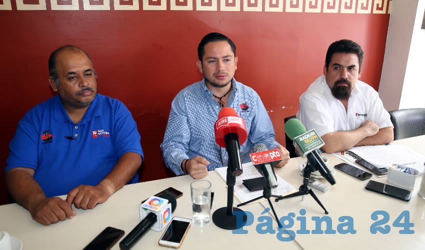 Jesús Enrique Ramírez Pérez, secretario general de la CROM en Aguascalientes (Foto: Eddylberto Luévano Santillán)