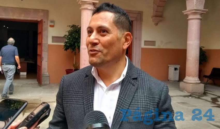 El titular de la Secretaría de Migración, José Juan Estrada Hernández (Foto: Alberto Núñez Hernández)
