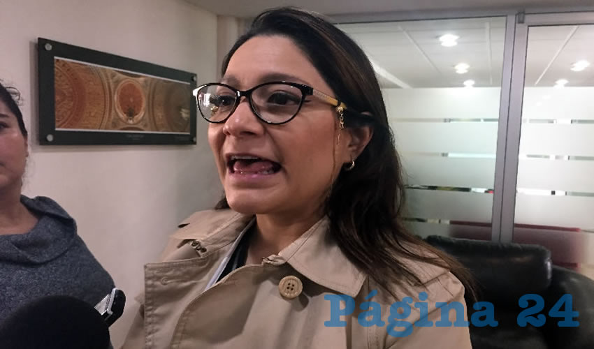 Anabel Flores, directora del Buró de Congresos y Convenciones de la Secretaría de Turismo en Zacatecas (Secturz), (Foto: Alberto Núñez Hernández)