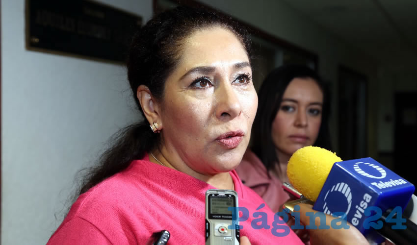 María del Carmen Mayela Macías Alvarado, legisladora local (Foto: Eddylberto Luévano Santillán)