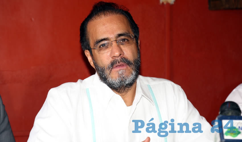 Ren&eacute; Bejarano Mart&iacute;nez, presidente de la organizaci&oacute;n Movimiento Nacional por la Esperanza
