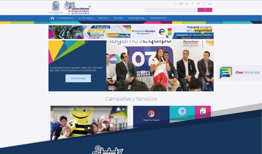 La p&aacute;gina web del Municipio contar&aacute; con un chat que atender&aacute; a la ciudadan&iacute;a las 24 horas