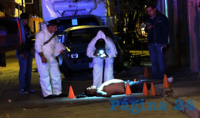 Salvador Castañeda Ávila fue asesinado sobre la calle Sierra de San Bernardino