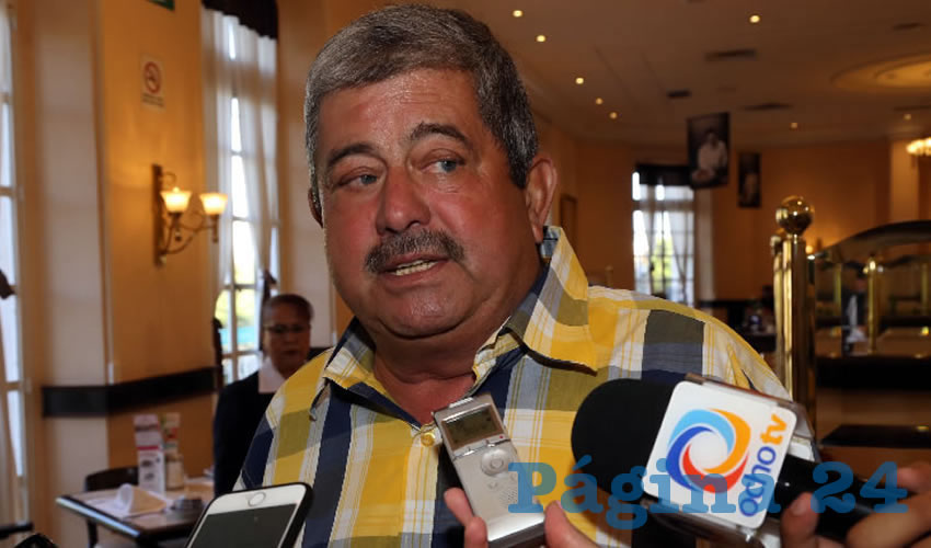 &Oacute;scar Santana Mar&iacute;n, delegado estatal de la Conatram (Foto: Eddylberto Lu&eacute;vano Santill&aacute;n)