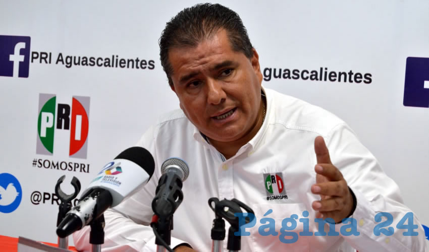 Jos&eacute; Enrique Ju&aacute;rez Ram&iacute;rez, presidente estatal del PRI