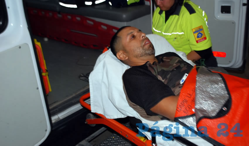 Leonel Aguilar Hern&aacute;ndez fue internado en el Hospital Hidalgo, en donde fue intervenido quir&uacute;rgicamente