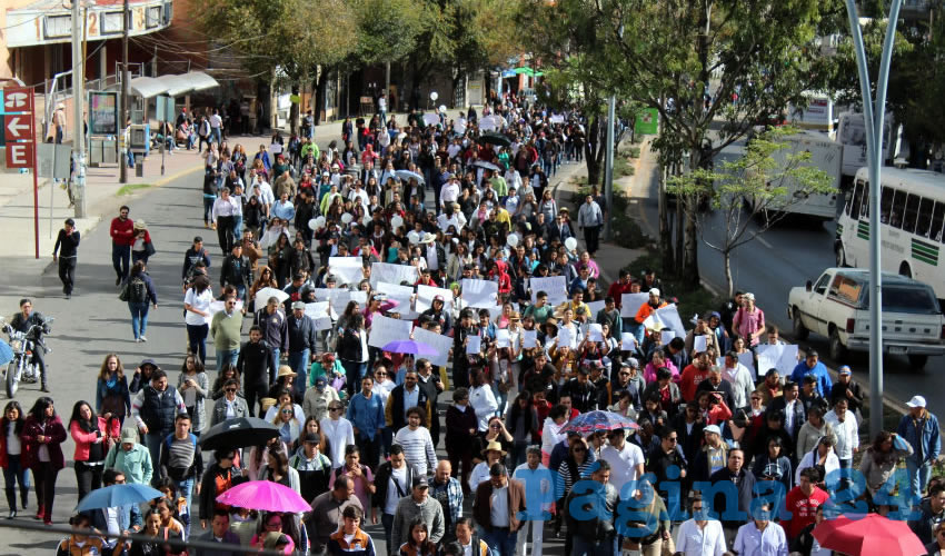 El repudio universitario a la incompetencia del gobernador del estado