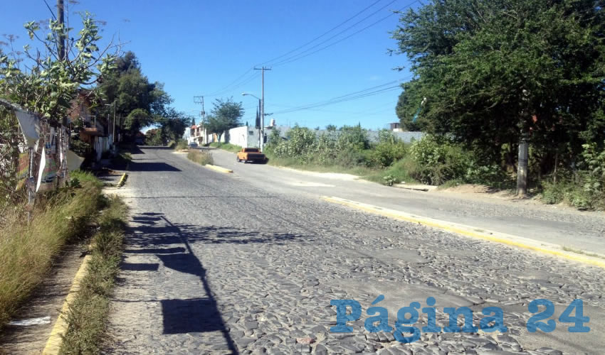 Las trocas de la policía municipal de Tonalá “no entran” a las calles de Prados de Tonalá porque las calles están muy feas, según denunciaron vecinos de esta comunidad/Fotos: Francisco Tapia