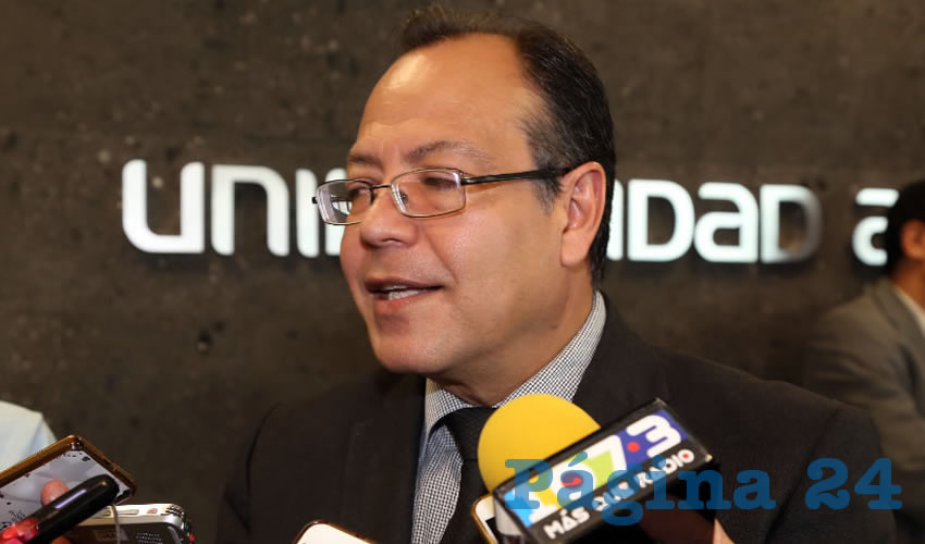 Jos&eacute; de Jes&uacute;s Gonz&aacute;lez Hern&aacute;ndez, secretario general de la UAA (Foto: Eddylberto Lu&eacute;vano Santill&aacute;n)