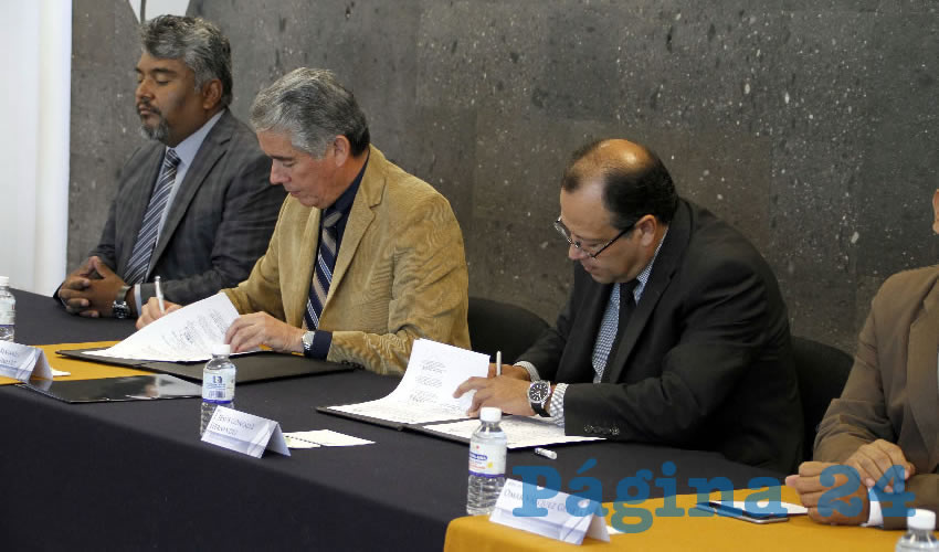 Con el acuerdo se pretende involucrar a alumnos del Centro de Ciencias del Diseño y de la Construcción en proyectos a través de prácticas profesionales