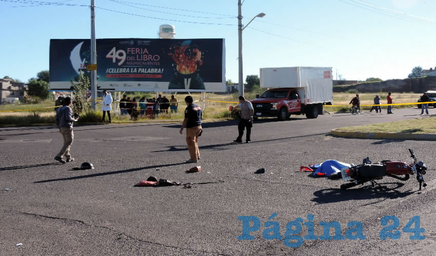 La mortal y desigual colisi&oacute;n ocurri&oacute; sobre la carretera federal 70 Oriente, en la entrada al fraccionamiento Valle de los Cactus
