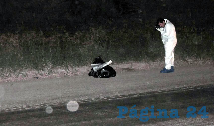 La noche del pasado miércoles fue localizado el cadáver, envuelto en varias bolsas; ayer se determinó que la víctima era Víctor Hugo Saucedo Hernández