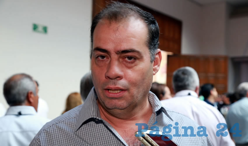 Gilberto Gutiérrez Gutiérrez, delegado de la Semarnat (Foto: Eddylberto Luévano Santillán)