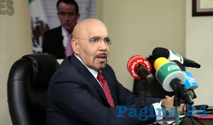 El delegado estatal inform&oacute; al secretario general del IMSS el avance en los preparativos para la apertura del HGZ n&uacute;mero tres