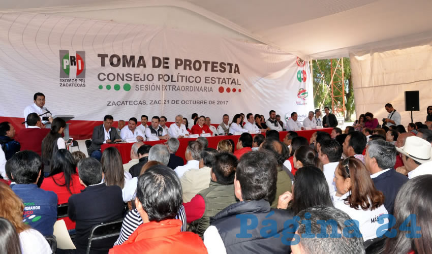 El banderazo de salida ya se dio, hoy iniciamos unidos el camino hacia la victoria en 2018, aseguró Roberto Luévano