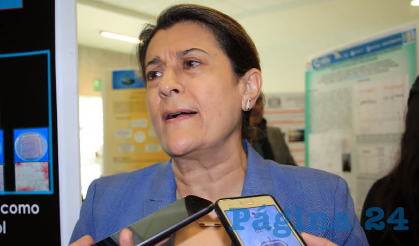 Gema Mercado Sánchez, titular de la Secretaría de Educación de Zacatecas (Seduzac) (Foto: Rocío Castro)