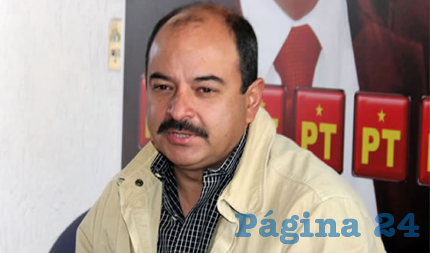 Héctor Quiroz García, presidente estatal del PT