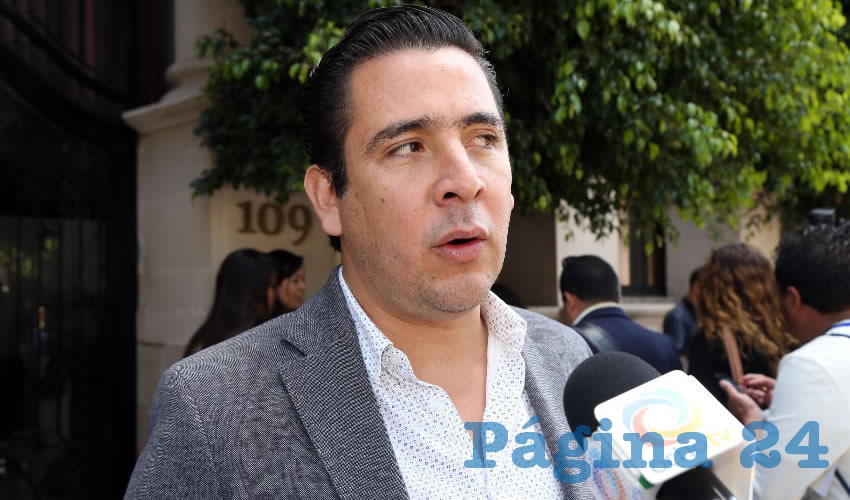Gustavo Alberto Báez Leos, legislador local (Foto: Eddylberto Luévano Santillán)